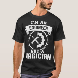 Camiseta Soy Ingeniero No Ingeniero Mago Regalos Graciosos