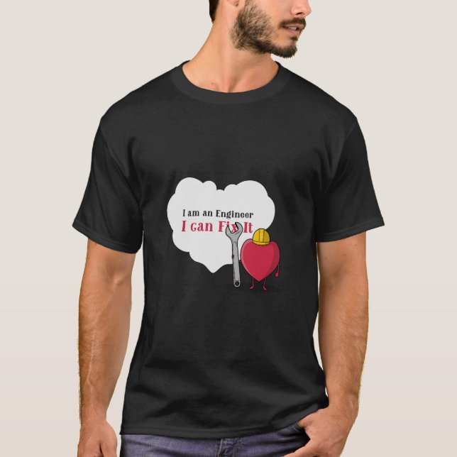 Camiseta Soy ingeniero, puedo arreglarlo (Anverso)