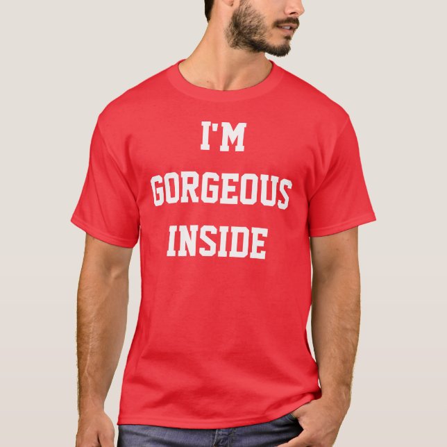 Camiseta Soy interior magnífico (Anverso)