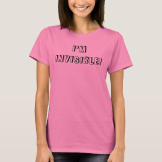 CAMISETA ¡SOY INVISIBLE!