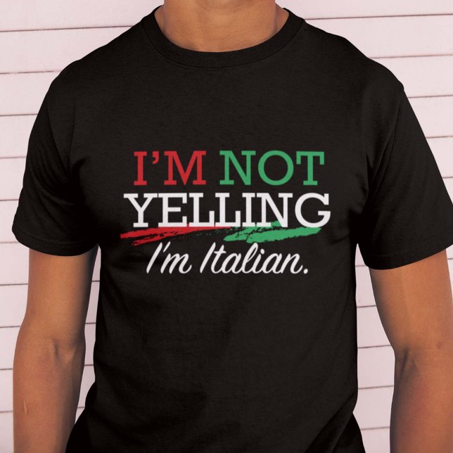 Camiseta Soy italiano (Subido por el creador)