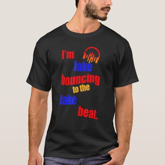 Camiseta Soy Jake Bouncing To The Jake (Anverso)