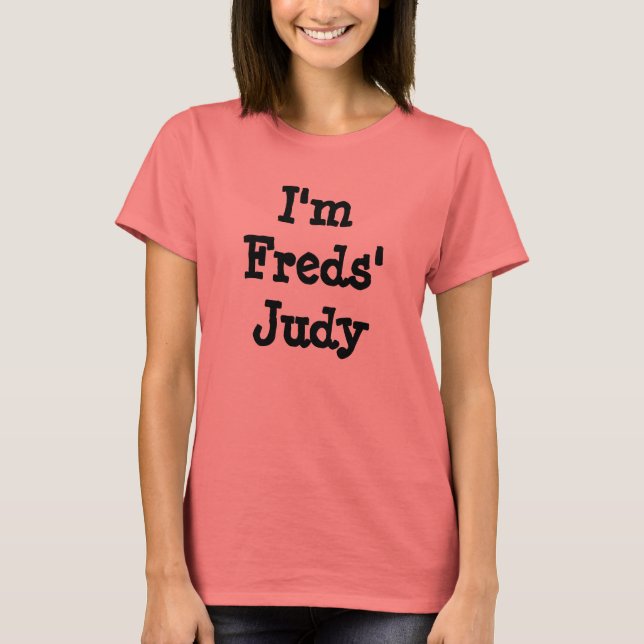 Camiseta Soy Judy de Freds (Anverso)