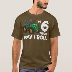 Camiseta Soy la 6ª Fama de Agricultores de Tractores Agríco
