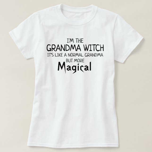 Camiseta Soy La Abuela Bruja Halloween