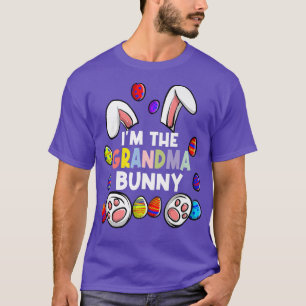 Camiseta Soy la abuela Bunny Cute Bunny Family coincidiendo