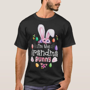 Camiseta Soy la abuela Bunny Feliz Día de Pascua, dulce con