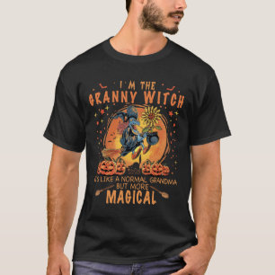 Camiseta Soy la abuela como una abuela normal Sunflow