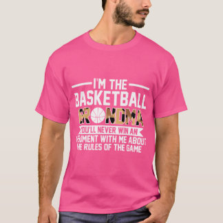 Camiseta Soy La Abuela De Baloncesto Que Nunca Ganarás Cest