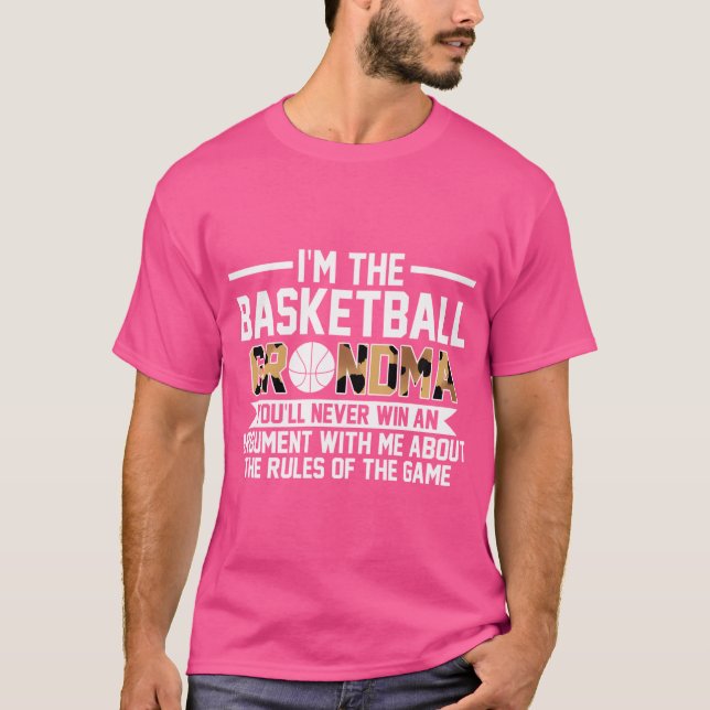 Camiseta Soy La Abuela De Baloncesto Que Nunca Ganarás Cest (Anverso)