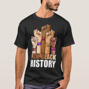 Camiseta Soy la América africana en el mes de la historia n