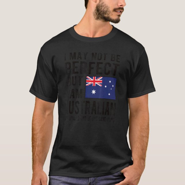 Camiseta Soy la bandera australiana Australia Orgulloso aus (Anverso)