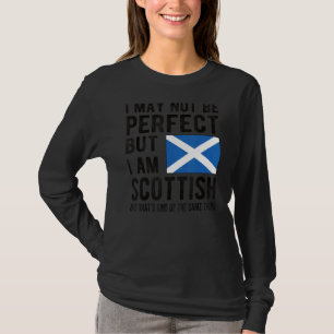 Camiseta Soy la Bandera Escocesa Patrimonio de Escocia Raíc