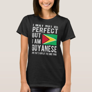 Camiseta Soy la bandera guyanesa Guyana Patrimonio de las r