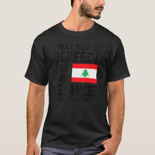 Camiseta Soy la bandera libanesa y las raíces libanesas del