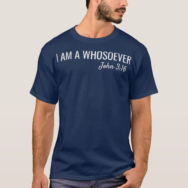 Camiseta Soy la Biblia Cristiana Juan 316 de todos los Sant (Anverso)