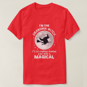 Camiseta Soy La Bruja Abuela Divertido Halloween Abuela