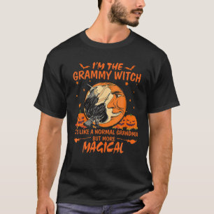 Camiseta Soy la bruja Grammy Es como una abuela normal