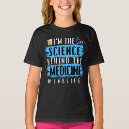 CAMISETA SOY LA CIENCIA DETRÁS DE LA MEDICINA #LABLIFE