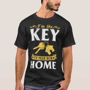 Camiseta Soy La Clave Para Tu Nuevo Realtor Inmobiliario TS