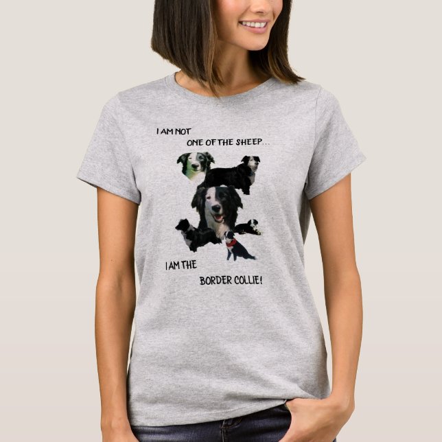 CAMISETA "SOY LA COLIE FRONTERIZA" (Anverso)