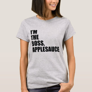 Camiseta Soy LA COMPOTA DE MANZANAS de BOSS