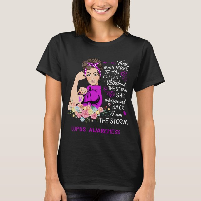 Camiseta Soy La Conciencia De La Tormenta Lupus (Anverso)