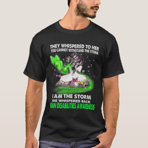 Camiseta Soy La Concienciación Sobre Las Discapacidades Cer