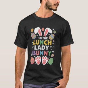 Camiseta Soy La Coneja Señora Del Almuerzo Día De Pascua Fa