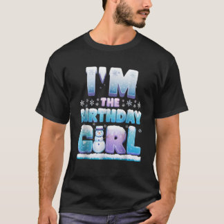 Camiseta Soy La Cumpleañera Copo de Nieve de Invierno Combi