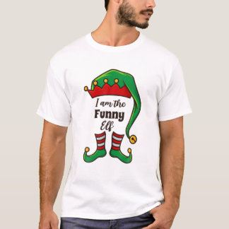 Camiseta Soy la divertida familia de Navidades de Nochebuen
