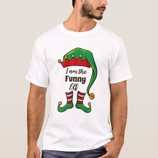 Camiseta Soy la divertida familia de Navidades de Nochebuen (Anverso)