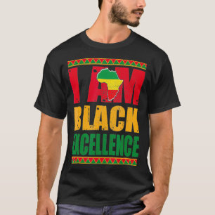 Camiseta Soy la Excelencia Negra Mes de la Historia Negra e