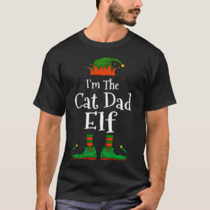 Camiseta Soy La Familia De Gato Padre Elf Que Coincide Grac