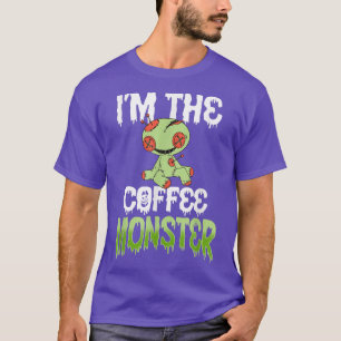 Camiseta Soy la familia de la familia del Monstruo del Café