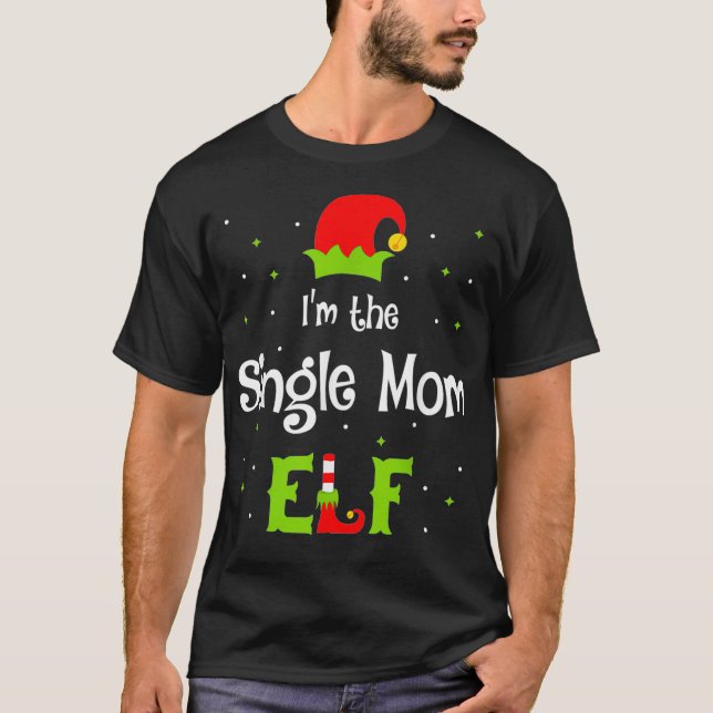 Camiseta Soy La Familia De La Madre Soltera Que Coincide Co (Anverso)