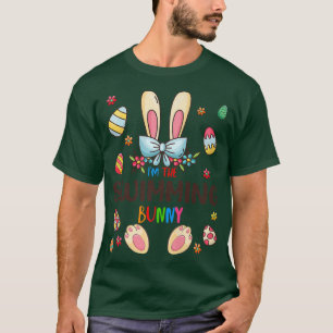 Camiseta Soy la familia de natación del Día de Pascua 