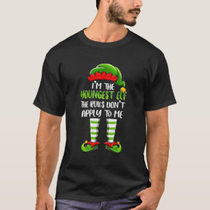 Camiseta Soy La Familia De Navidades Mayores Más Joven Que 