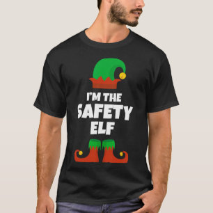 Camiseta Soy la familia del elfo de la seguridad Navidades