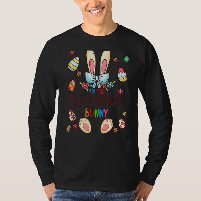 Camiseta Soy la familia gemela del Día de Pascua que coinci (Anverso)