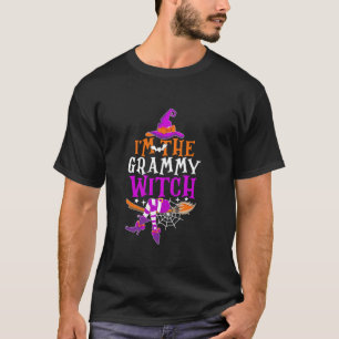 Camiseta Soy la familia Grammy Witch Shirt Funny Halloween