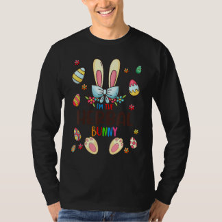 Camiseta Soy la familia homogénea Herbal Bunny Easter Day