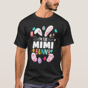 Camiseta Soy la familia Mimi Bunny Matching Eggs de Pascua