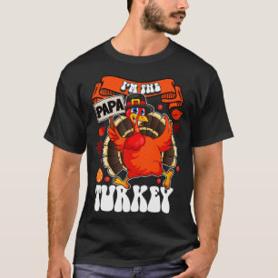 Camiseta Soy La Familia Papa Turquía Que Coincide Con Graci