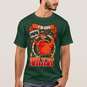 Camiseta Soy La Familia Papa Turquía Que Coincide Con Graci