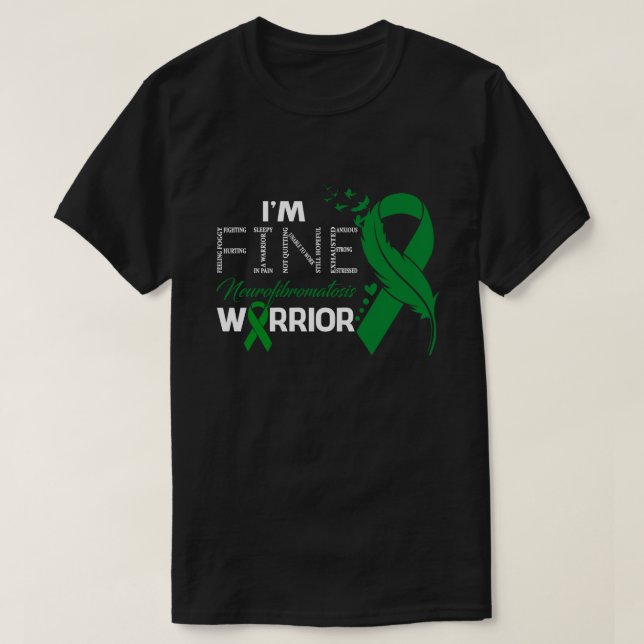 Camiseta Soy la Festividad de Concienciación del Guerrero d (Diseño del anverso)