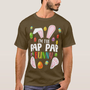 Camiseta Soy la fiesta familiar de Pap Pap Pap Bunny