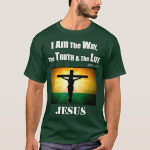 Camiseta Soy la forma de la verdad la vida Jesucristo 14