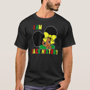 Camiseta Soy La Fuerte Reina Africana Chicas De Historia Ne