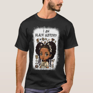 Camiseta Soy La Fuerte Reina Africana chicas De Historia Ne